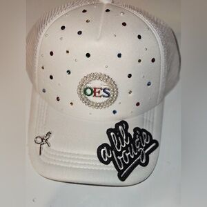 Custom A lil Bougie OES Cap - White